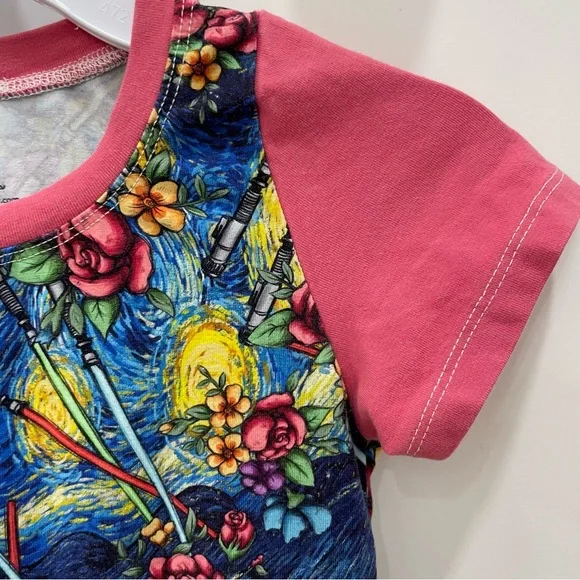 Star Wars Girls Dress Size 5. Little Stitches Shop on Etsy. Custom. Fit & Flare - Picture 7 of 7